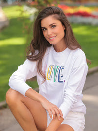 "LOVE" SWEATSHIRT