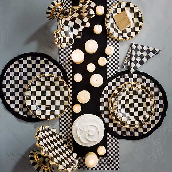 Courtly Check Ceramic Compote