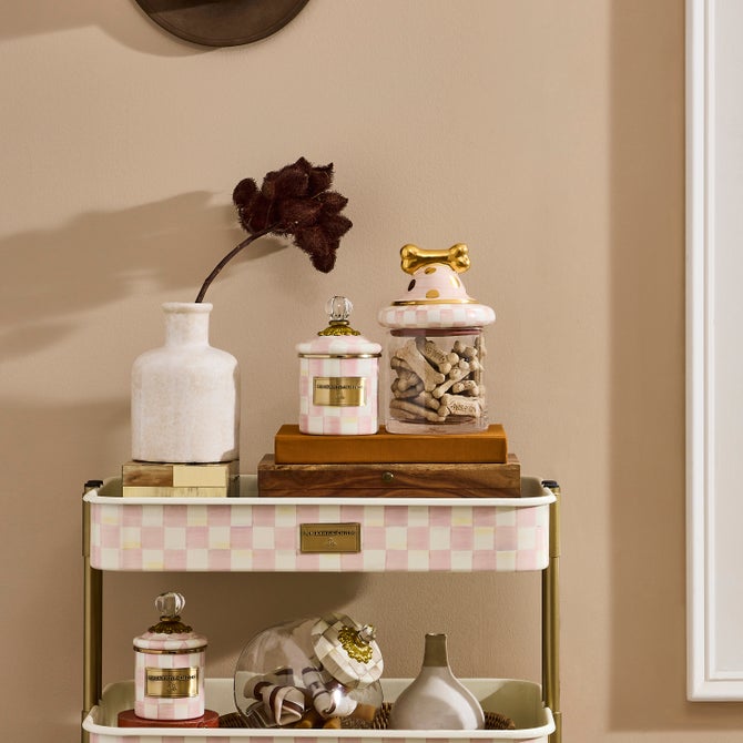 Rosy Check Canine Cookie Jar