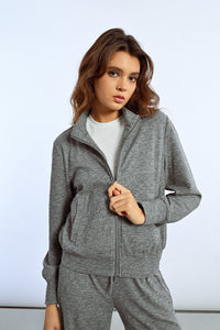 Bomber Jacket Studded With Rhinestones