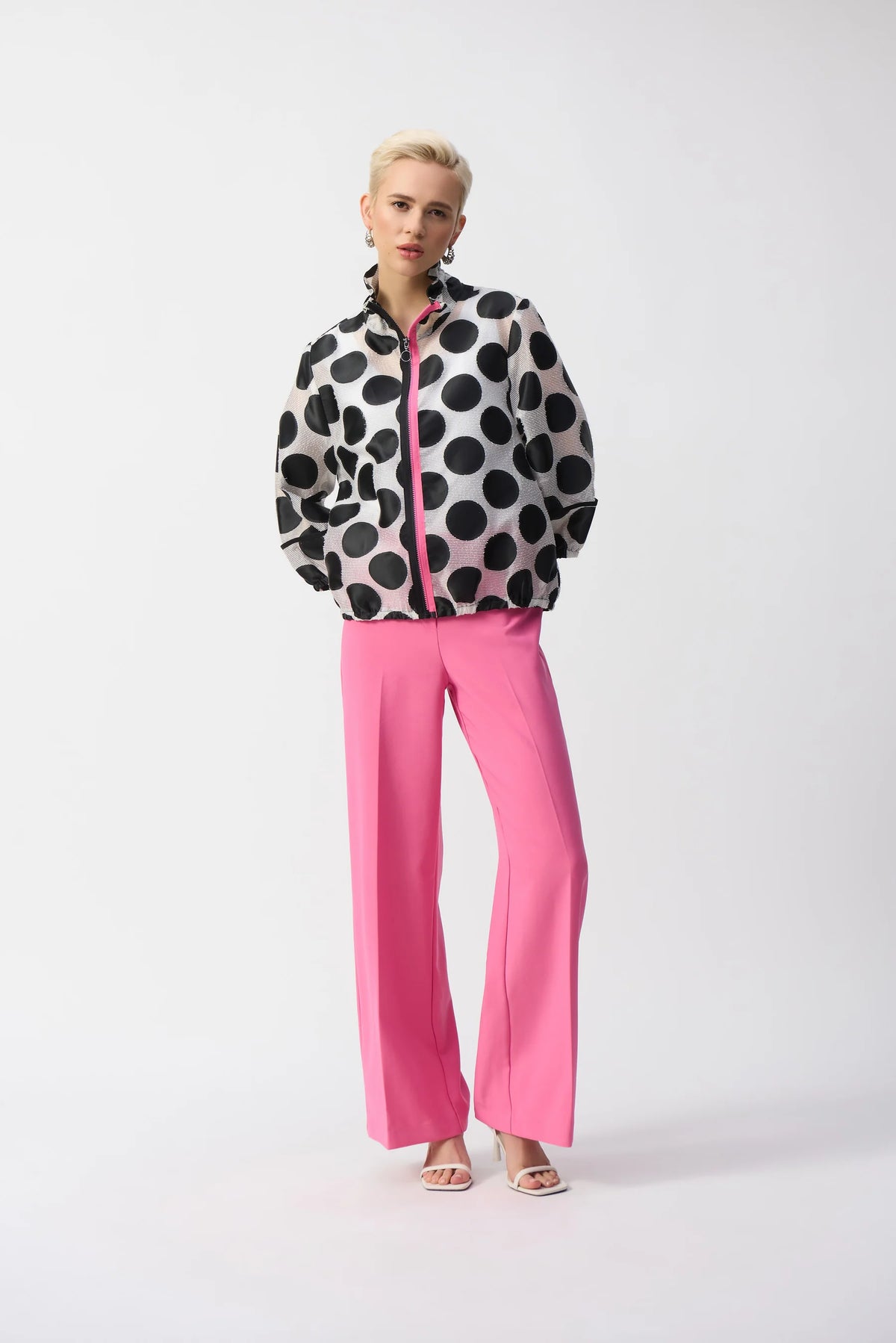 Lightweight Polka Dot Jacket