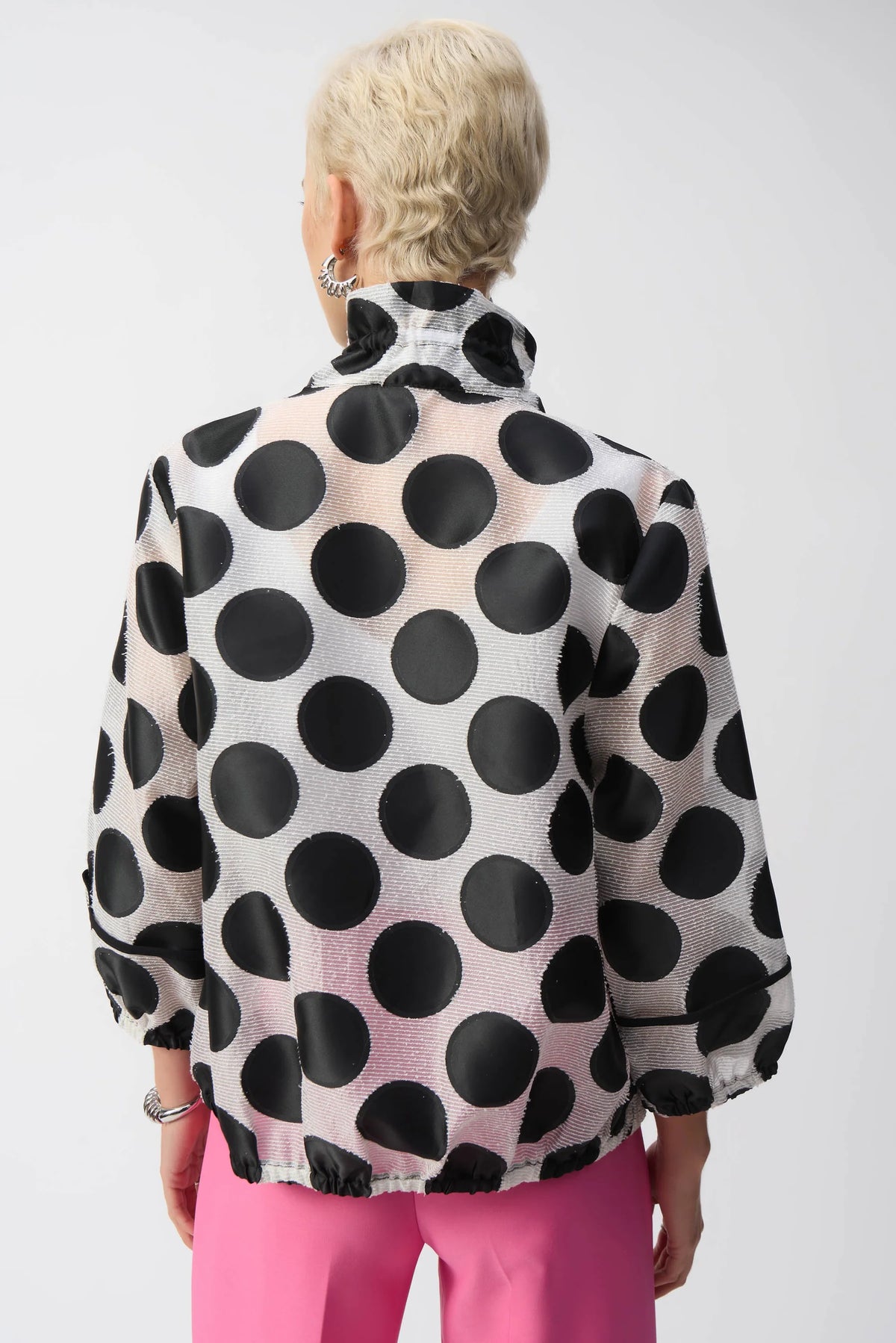 Lightweight Polka Dot Jacket