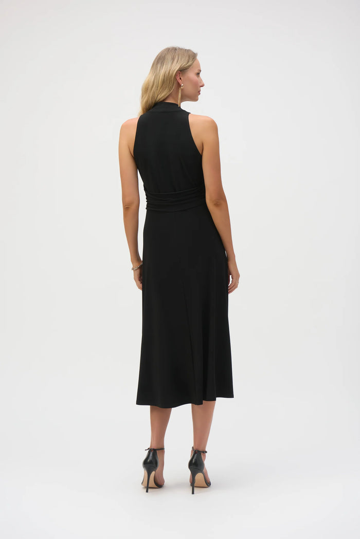 Silky Knit Fit and Flare Dress