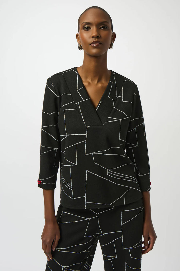 Haut Pour Dame V Neck Top