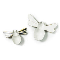 Courtly Check Outdoor Bee Wall Decor, Set of 2