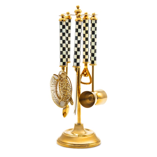 Gold Courtly Check 3260 Barware