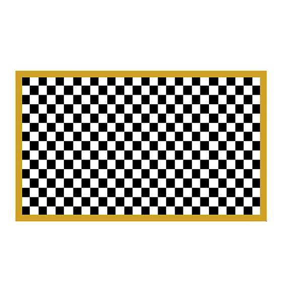 Check It Out Gold 2'3'' x 3' 9" Rug