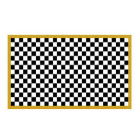 Check It Out Gold 2'3'' x 3' 9" Rug