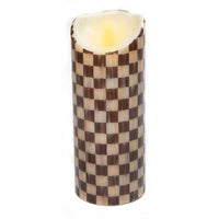 Courtly Check Flicker 10" Pillar