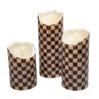 Courtly Check Flicker 10" Pillar