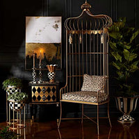 Courtly Stripe Urn