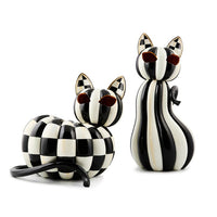 Courtly Stripe Illuminated Cat