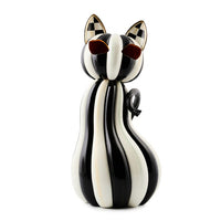Courtly Stripe Illuminated Cat