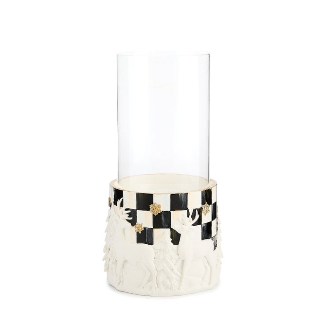 Courtly Noel Pillar Candle Holder