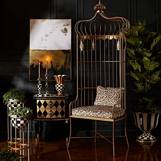 Courtly Check Tall Plant Stand