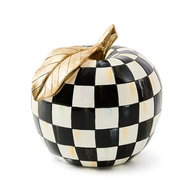 Courtly Check Apple Decor