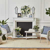 Royal Check Mantel Clock