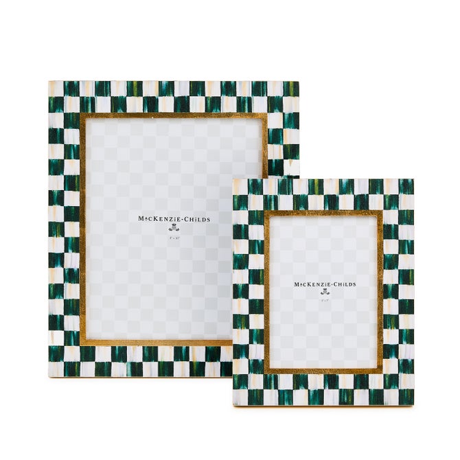 Courtly Check Lacquer 8" x 10" Frame