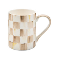 Check Porcelain Mug