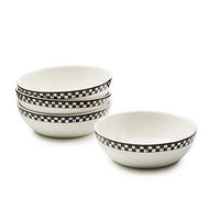 Courtly Check Everyday Bowls, Set of 4