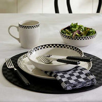 Courtly Check Everyday Mugs, Set of 4