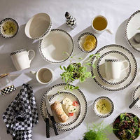 Courtly Check Everyday Mugs, Set of 4