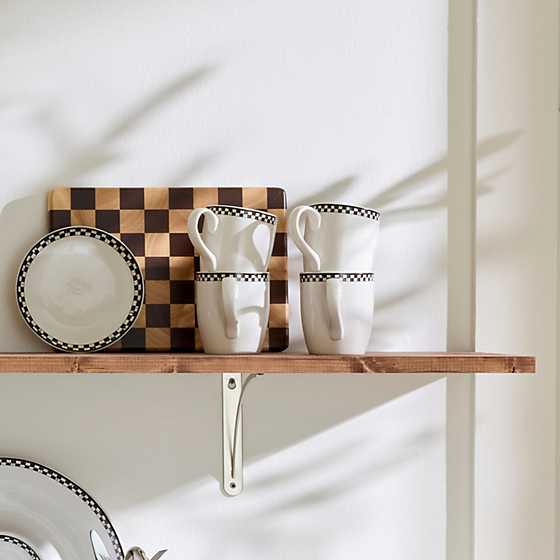 Courtly Check Everyday Mugs, Set of 4