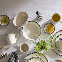 Courtly Check Everyday Pasta Bowls, Set of 4
