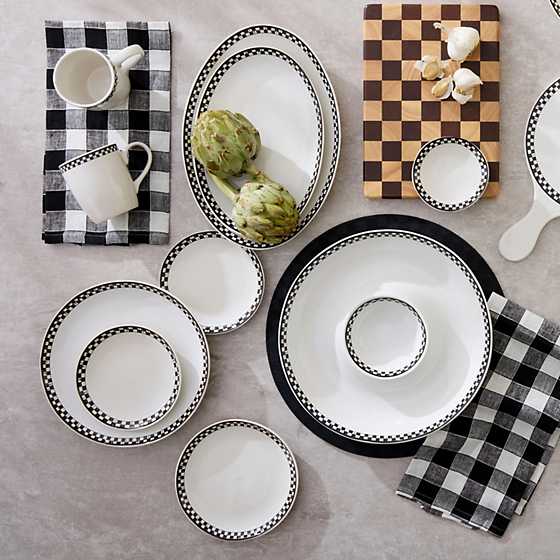 Courtly Check Everyday Small Plates, Set of 4