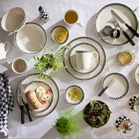 Courtly Check Everyday Small Plates, Set of 4