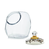 Cookie Jar ith Sterling English Lid
