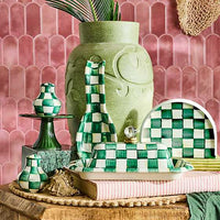 Emerld Check Spoon Rest