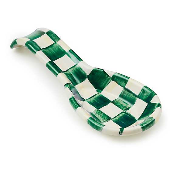 Emerld Check Spoon Rest