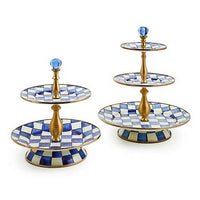 Royal Check Three Tier Sweet Stand