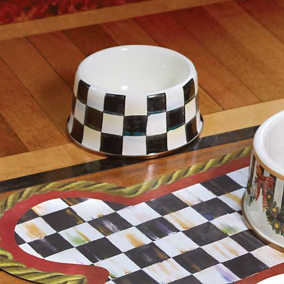 Courtly Check Medium Pet Dish