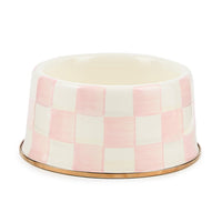 Rosy Check Medium Pet Dish