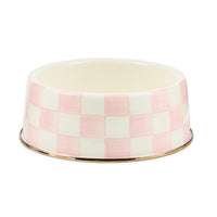 Rosy Check Large Pet Dish