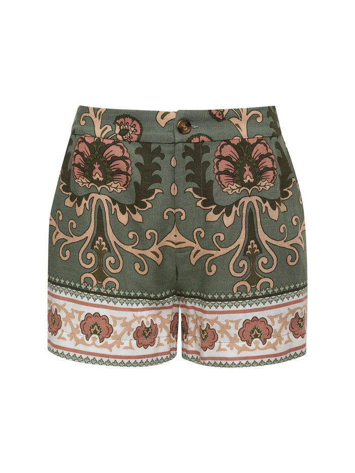 Spring Breaker Semi High Rise Short Mezzo Sage