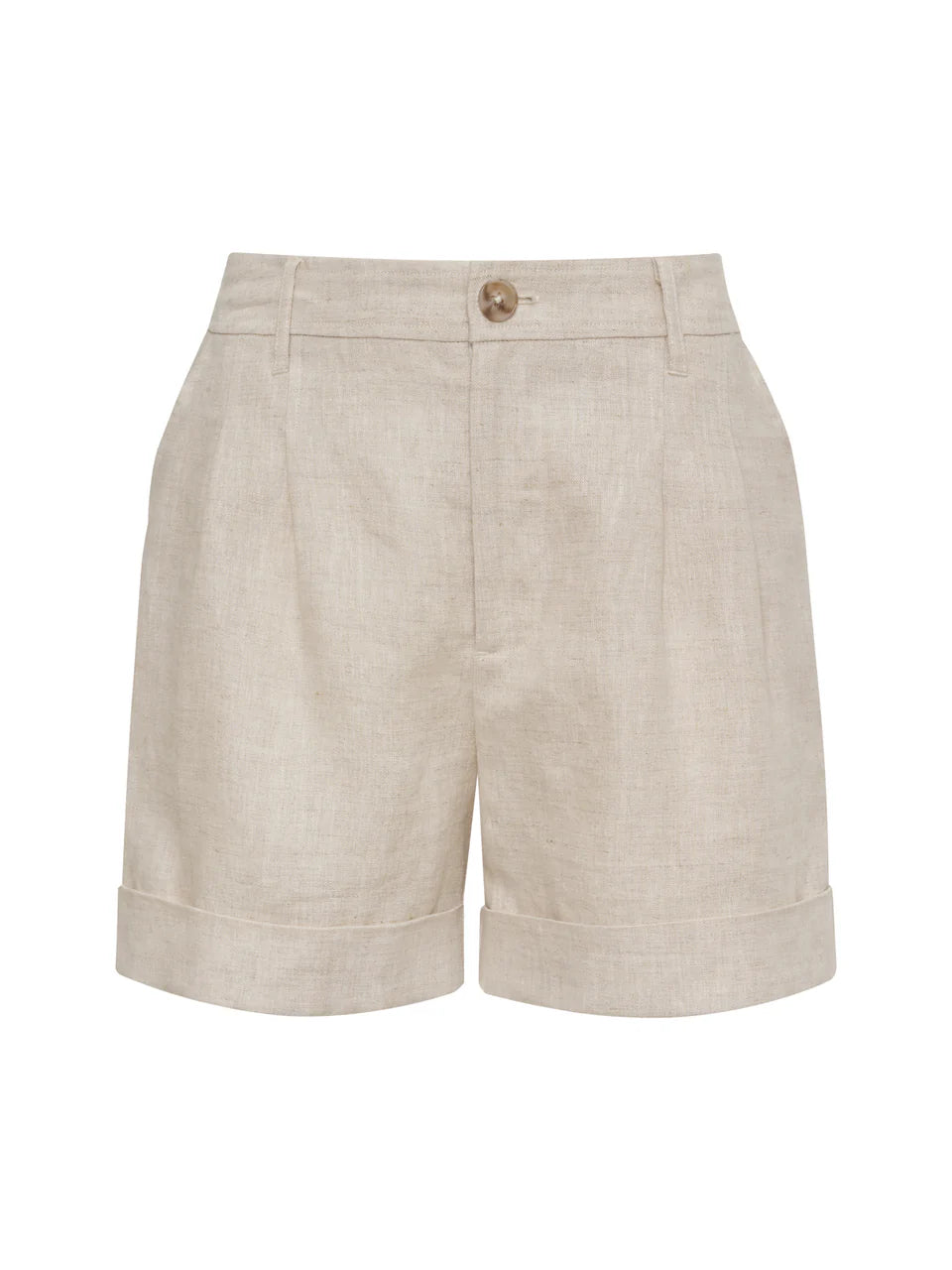 Caravan Cuffed Short Flax