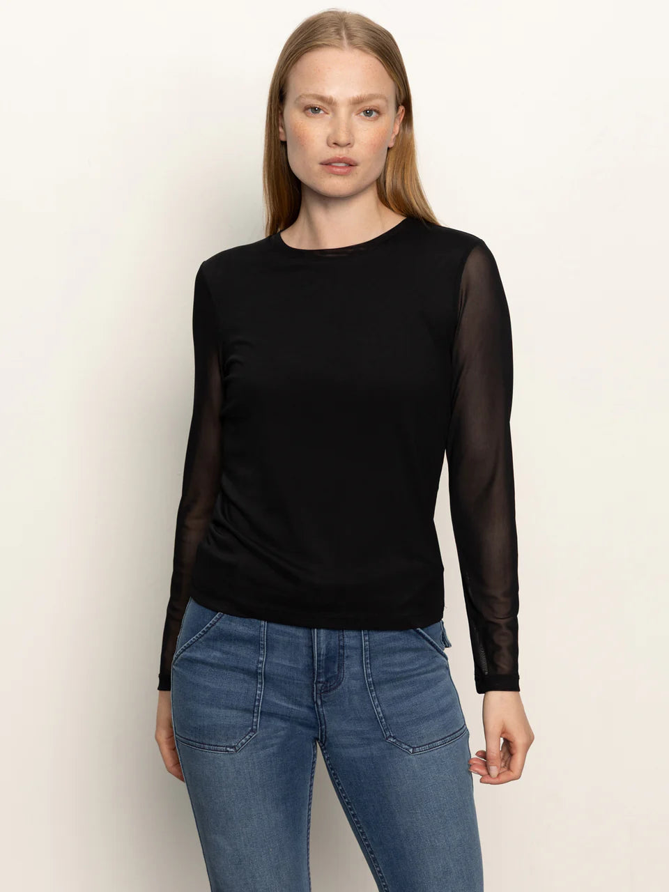 Long Sleeve Perfect Mesh Tee