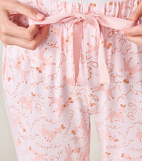 Pajama Pant Pink Poodles