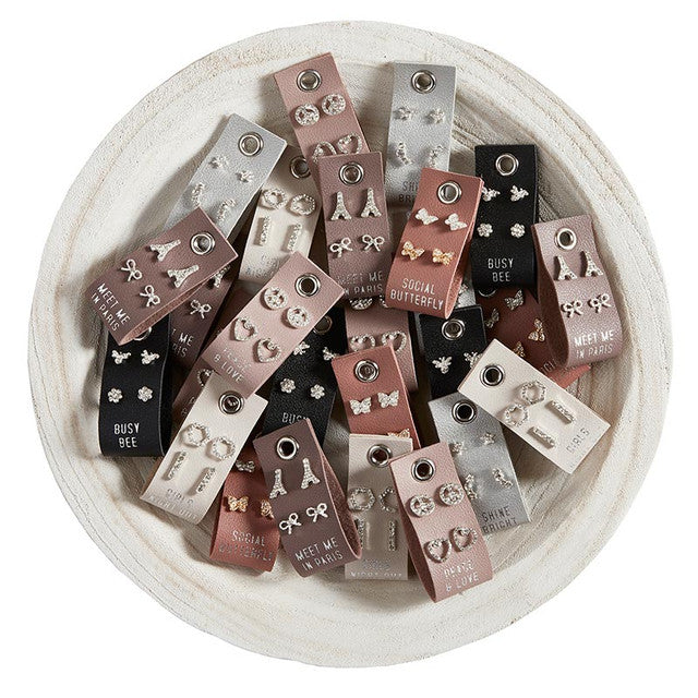 Silver Stud Earrings/Stud Love