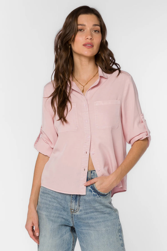 LUCIA PALE PINK SHIRT