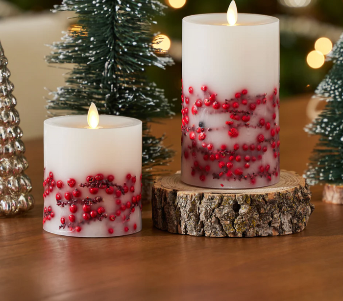 Red Berry LUMINARA Candle