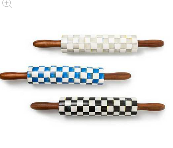 Royal Check Rolling Pin
