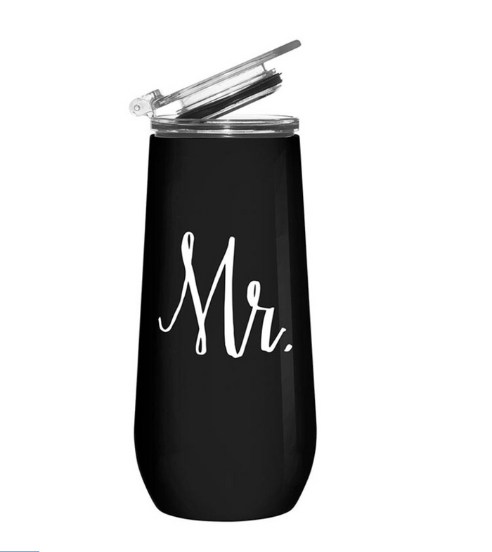 Stainless Steel Champagne Tumbler - Mr.