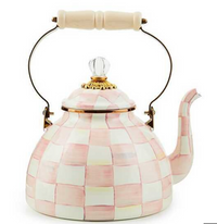 Rosy Check 3 Quart Tea Kettle