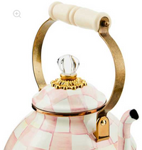 Rosy Check 3 Quart Tea Kettle