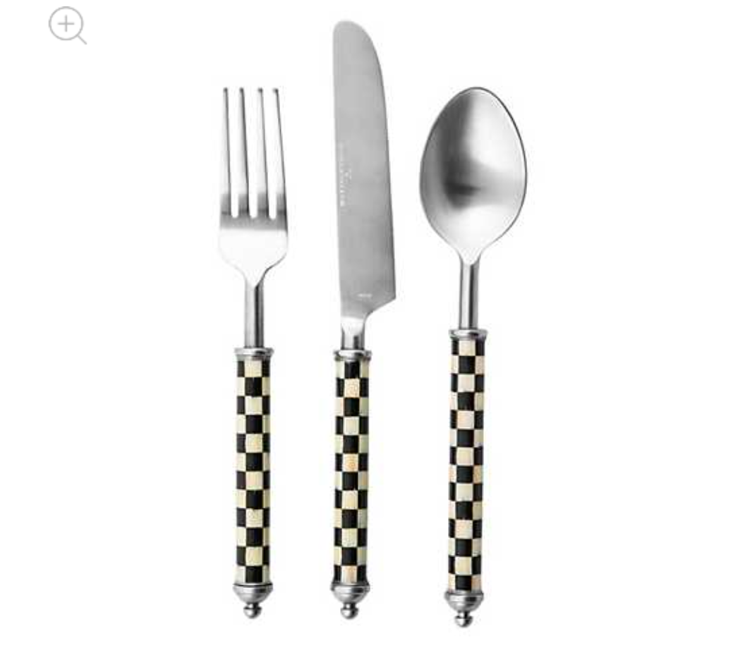 Supper Club 3- Piece Place Setting- Courtly Check