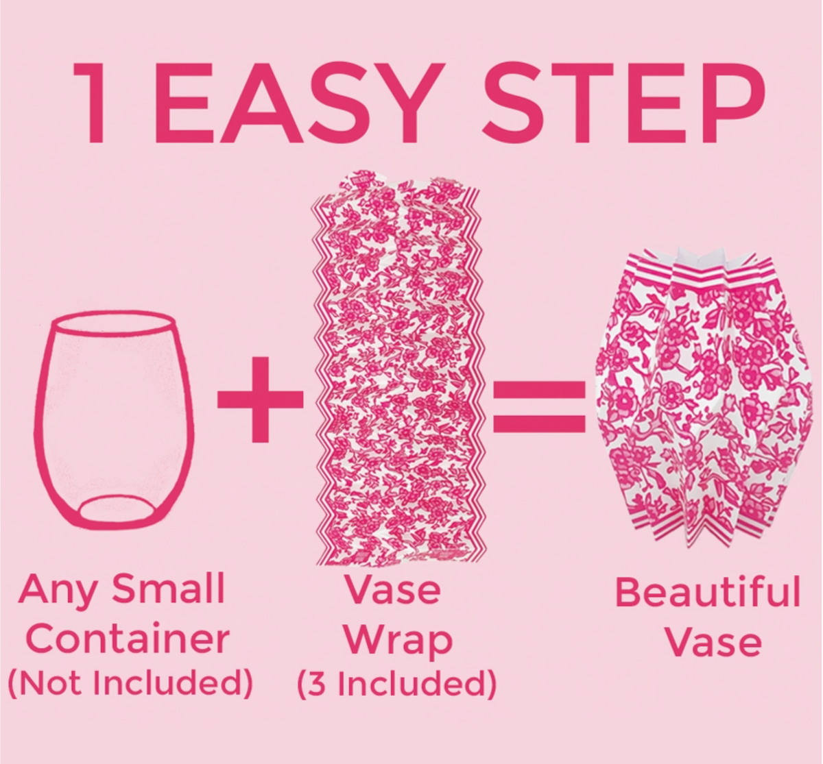 Chinoiserie Paper Vase Wraps